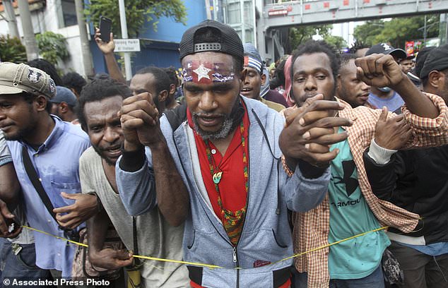 Demo Mahasiswa di Surabaya Tuntut Papua Barat Merdeka Disorot Dunia